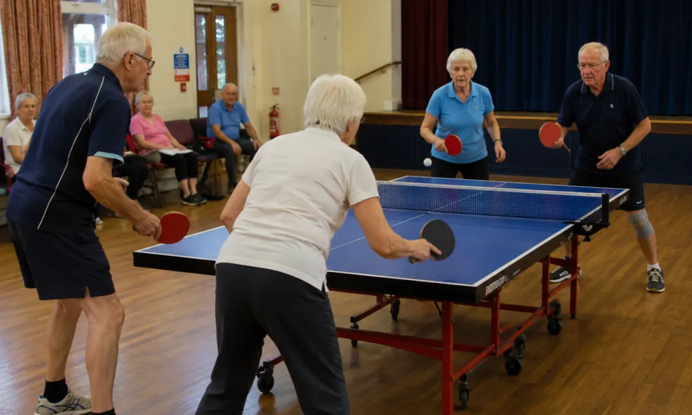 ADTTA Programmes, Evergreens, Beyond 50, Veterans, table tennis