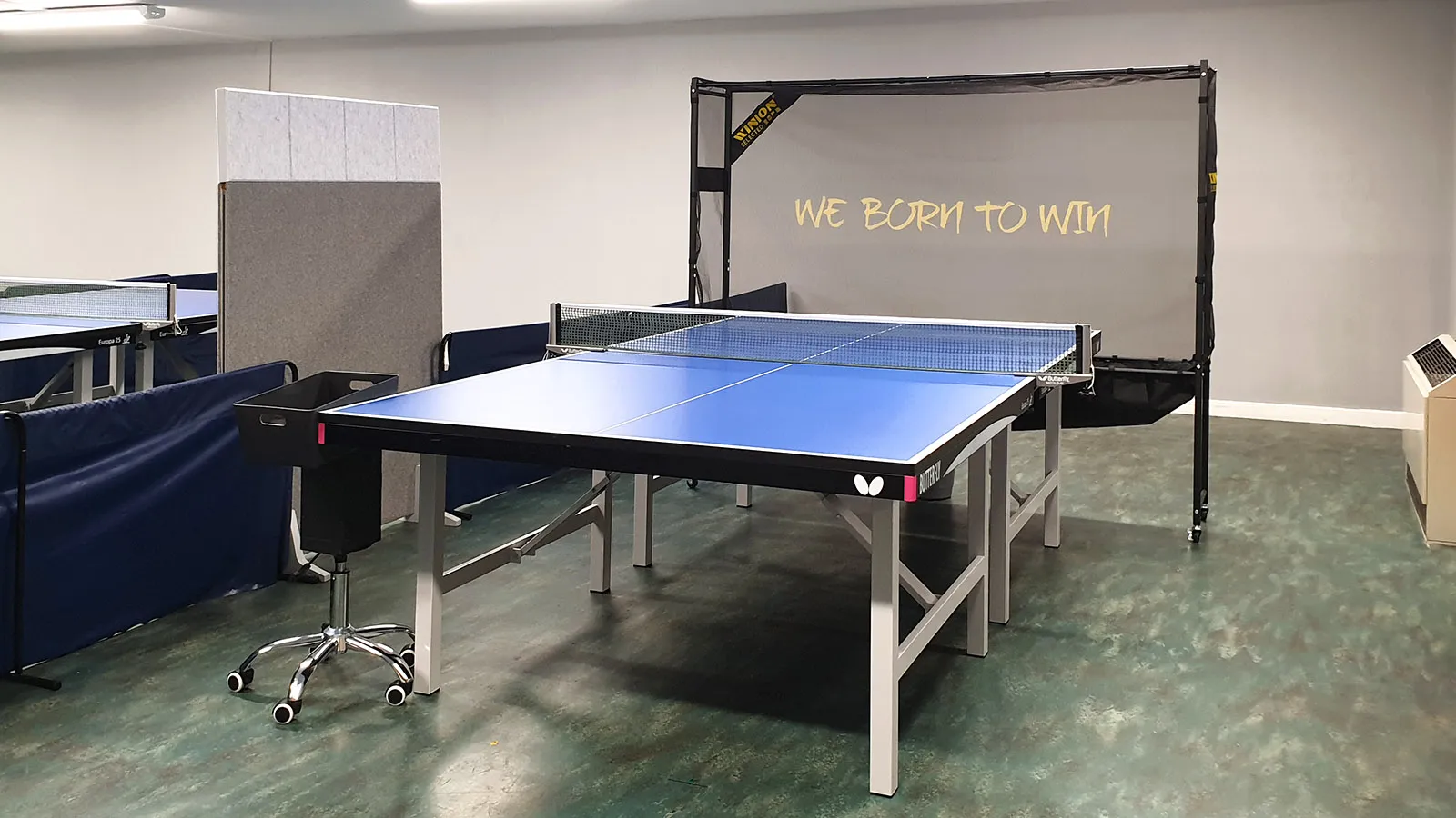 Balgownie Pavilion multiball / service practice station