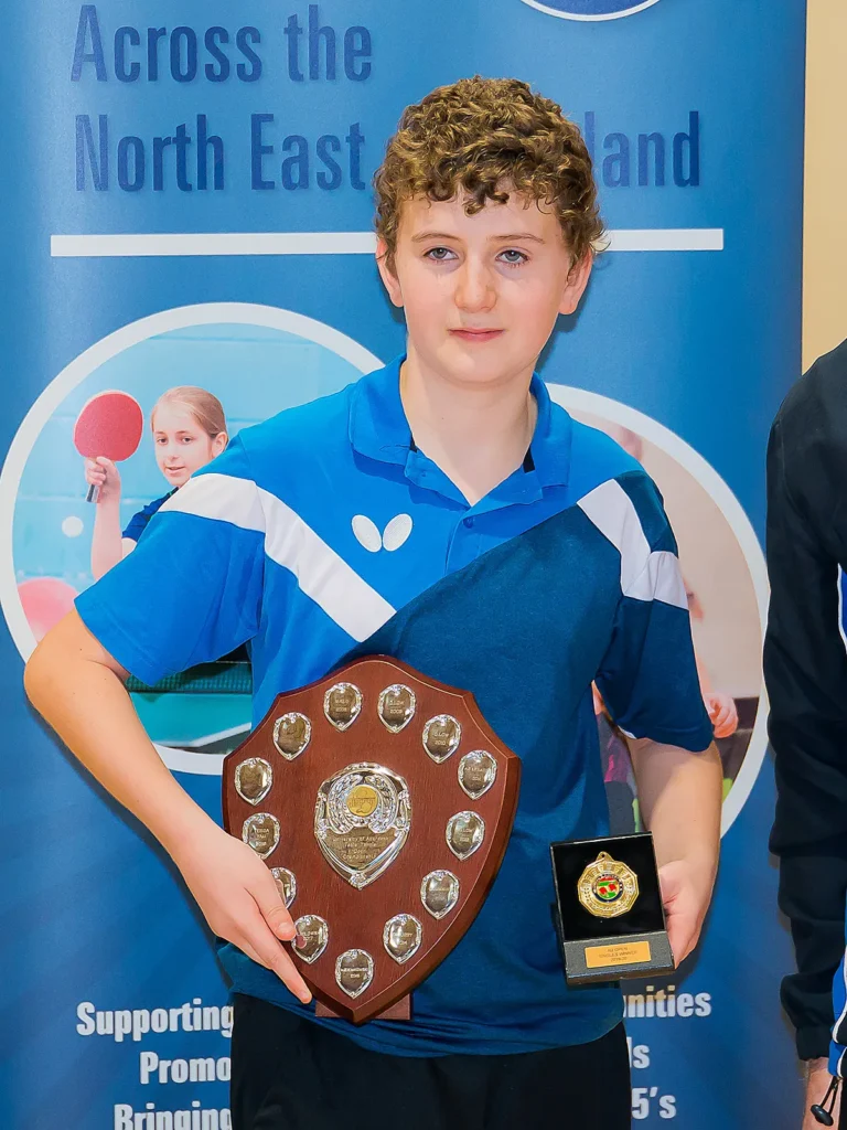 Success stories, Daniel Tibbetts, ADTTA North Confined Table Tennis Championships