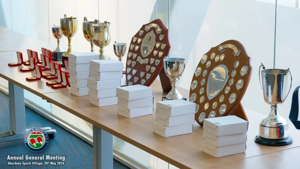 ADTTA Development Pathway, trophies at Annual General Meeting