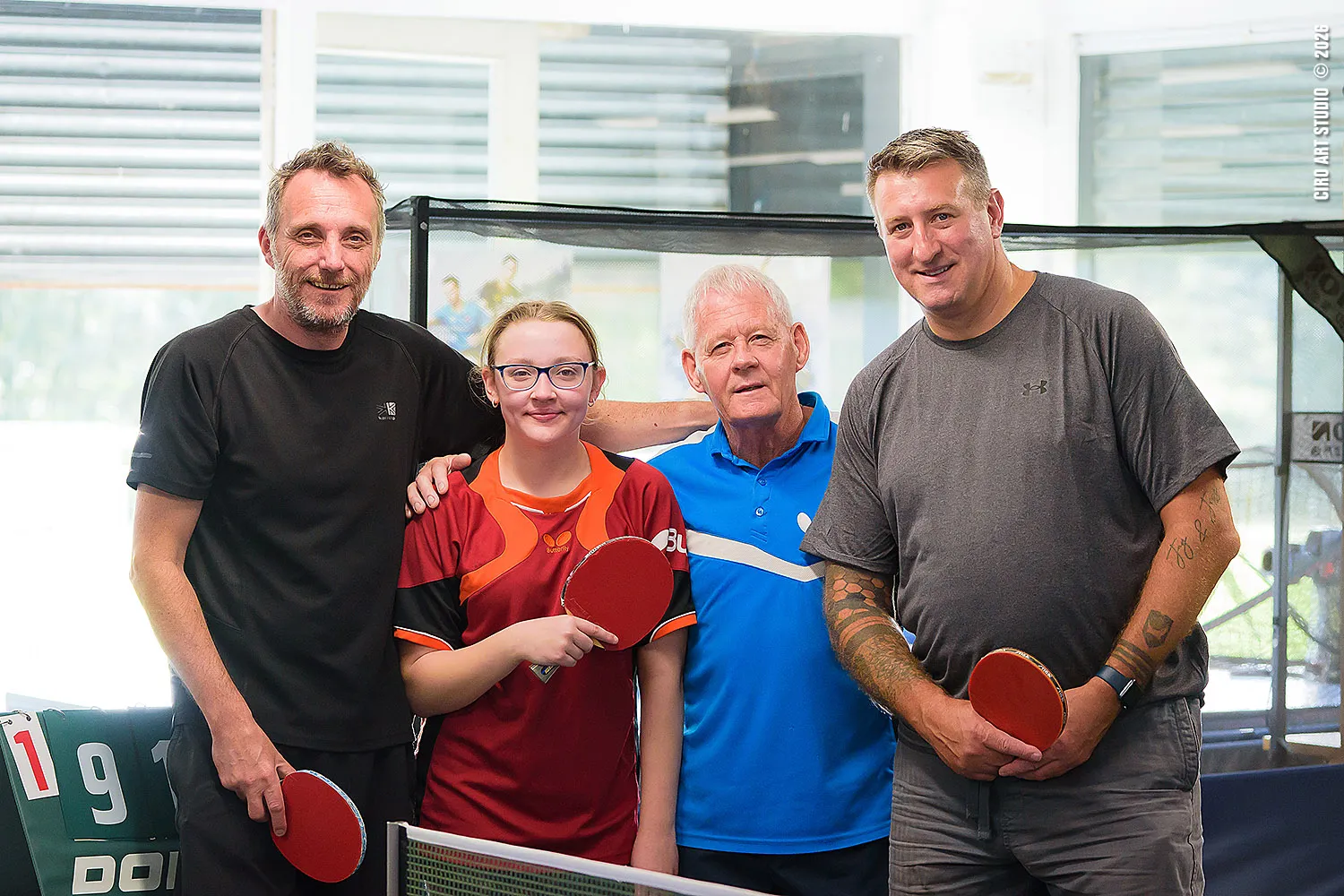 Inverurie TTC: Colin, Gracie, John and Simon, 26th September 2026