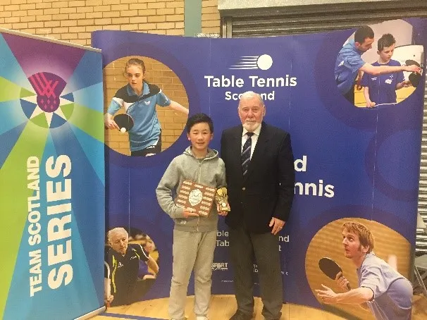 Table tennis in schools, Yifei Fang and Charlie Flint